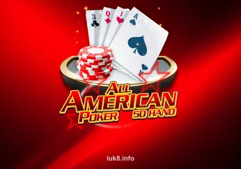 Hình ảnh All American Poker 50 Hand mới phát hành tại luk88