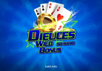 Hình ảnh Bonus Deuces Wild 50 Hand mới phát hành tại luk88